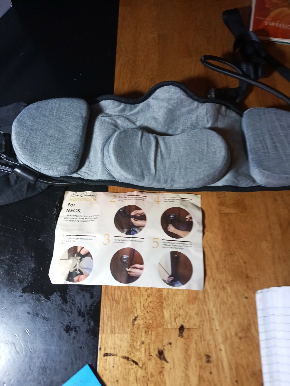 Head Hammock for Neck Sling & Headaches Pain Relief Cervical Traction Stretcher