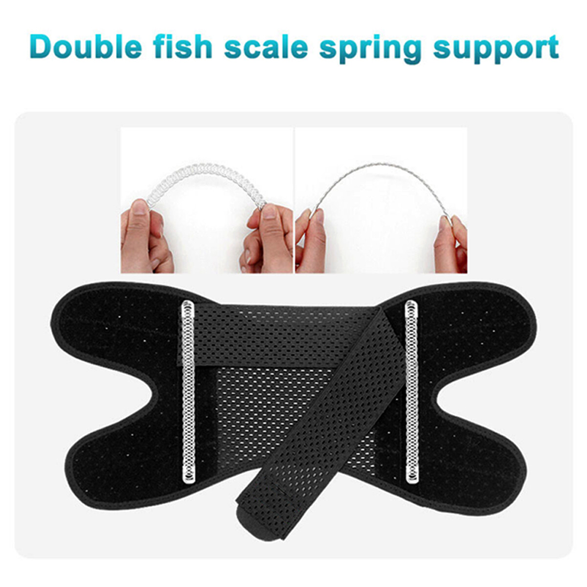 2x Knee Brace Meniscus Compression Sleeve Joint Support Patella Stabilizer Wrap