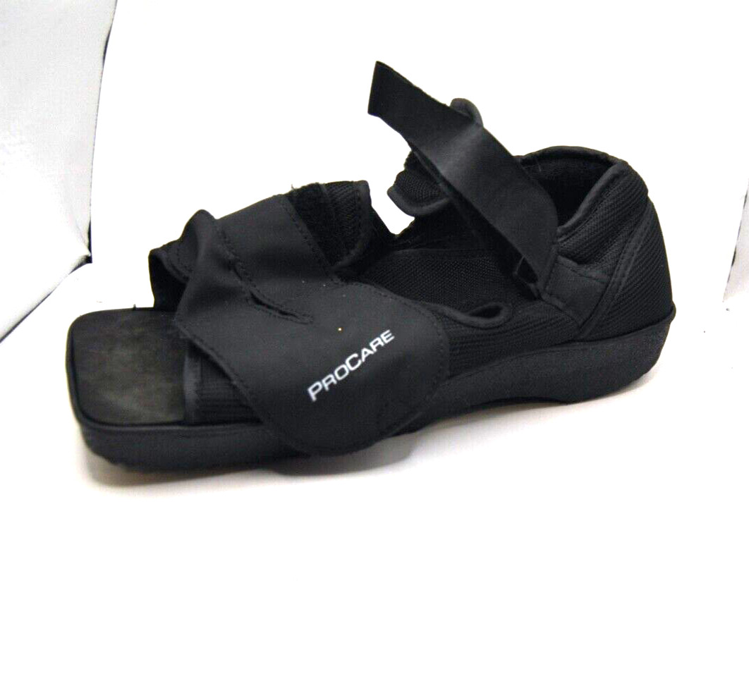 Adult Right or Left Foot Brace by Procare Size 10 Black in Color