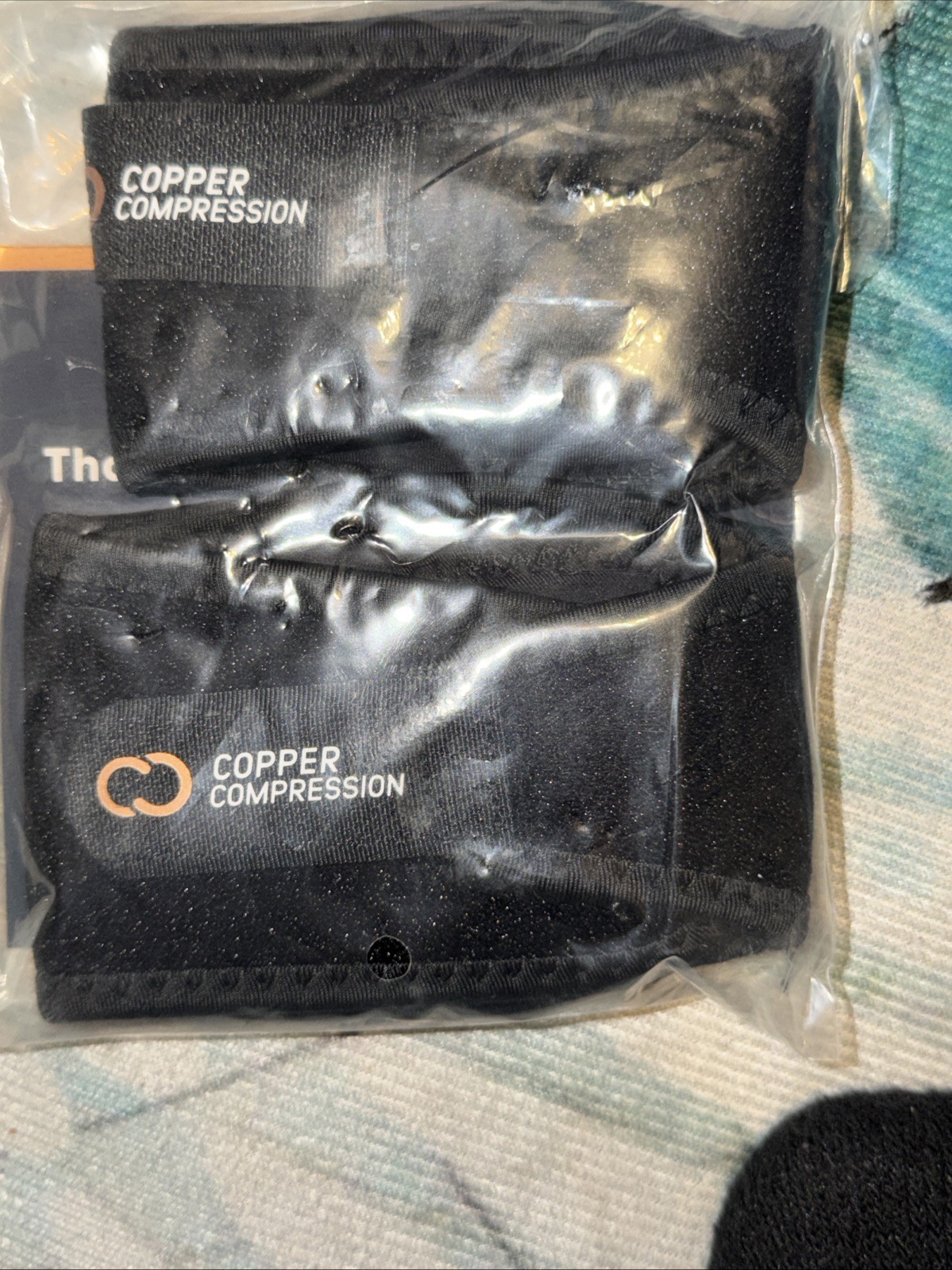 Genuine and Copper Compression Arch Support New Sealed 1 Pair Black Works Well