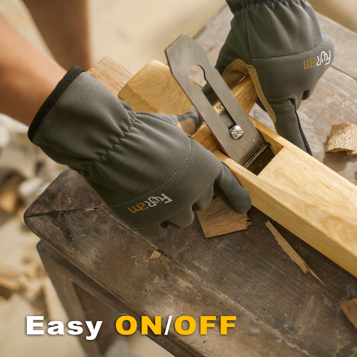 High Performance Multi-Purpose Light Duty Work Gloves For Breathable / High Dext
