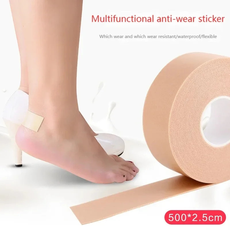5M Silicone Gel Heel Cushion Protector Foot Feet Care Women Shoe Pads Insert Ins