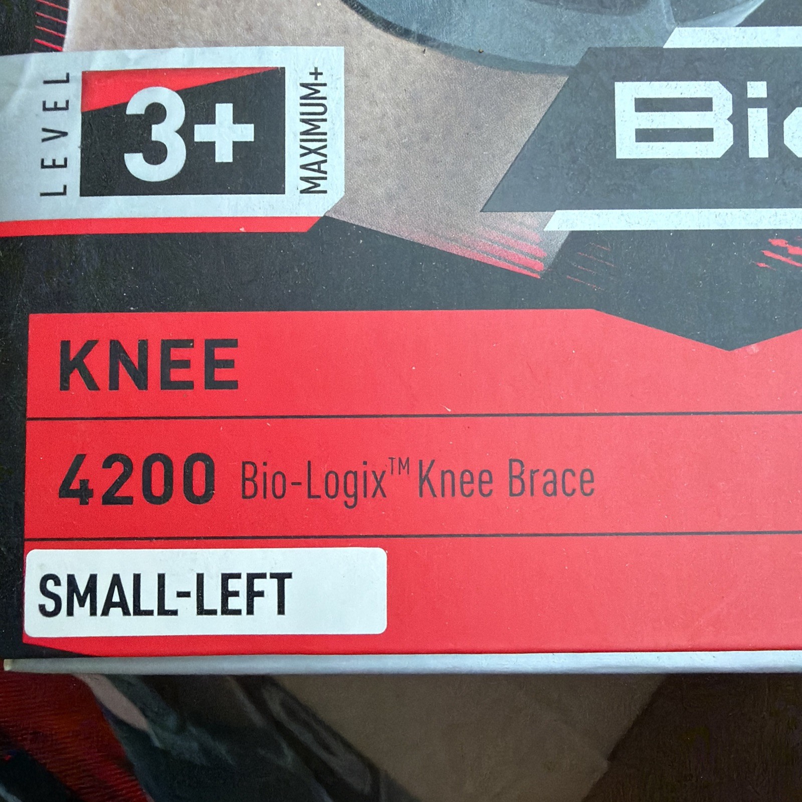 McDavid elite 4200 bio logix knee brace level 3+ size small left 12.25-13.25