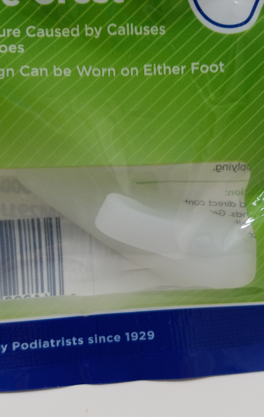 Steins Gel Hammer Toe Crest Cushion Buttress Pad Calluses Universal Design 5 Lot