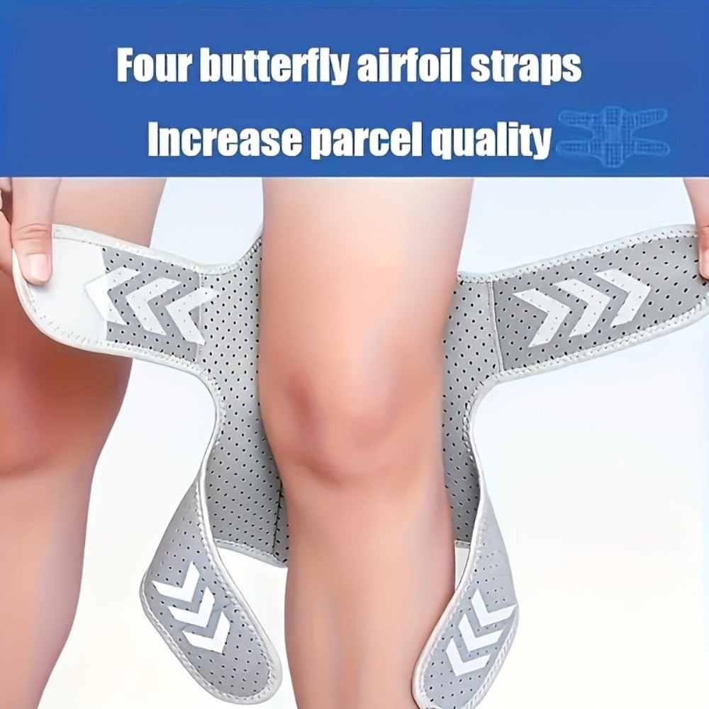 2pcs Spring Knee Brace Set, Stair Climbing Aid, Dual-Axis Joint Support System,
