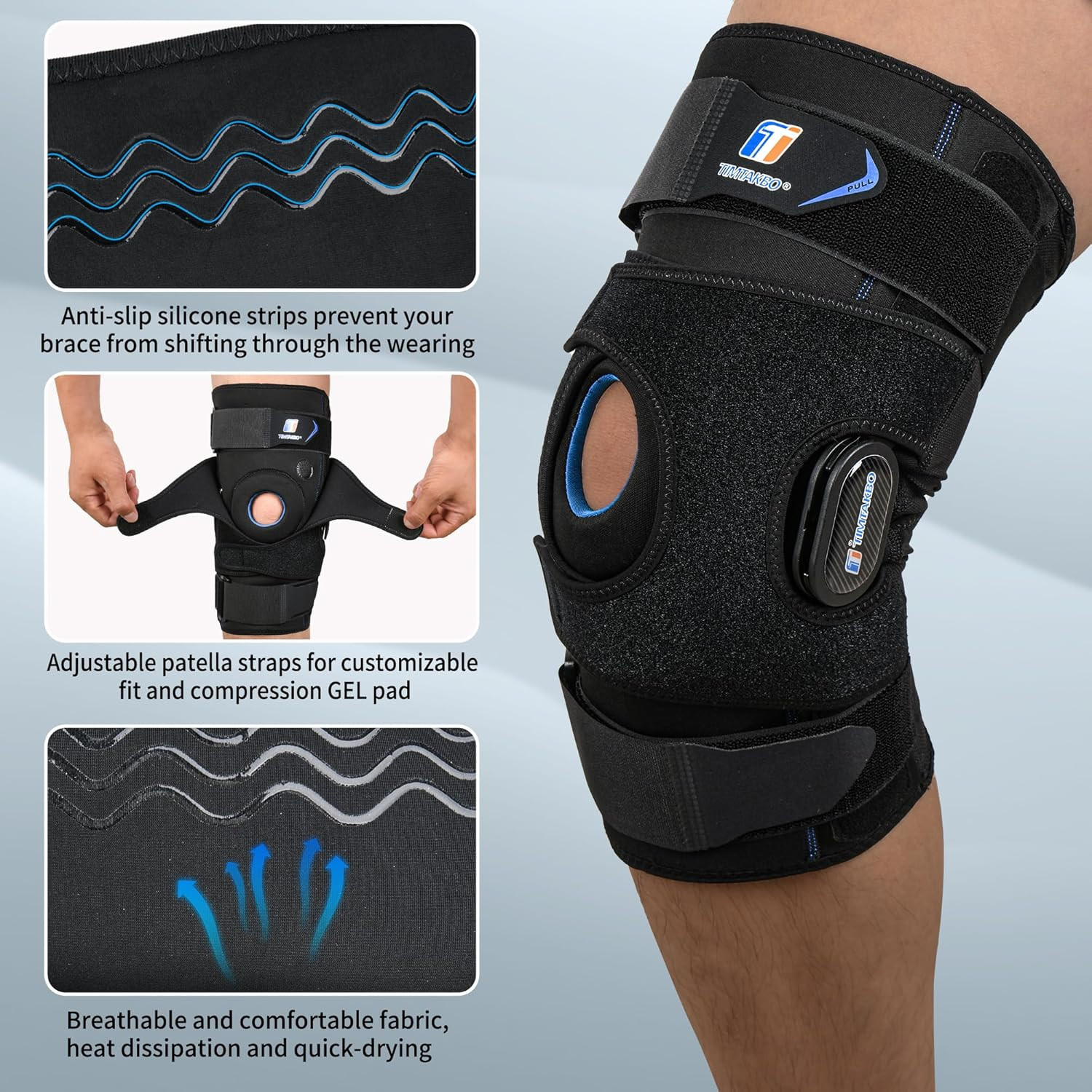 Ultimate Plus Size Knee Brace for Joint Pain Relief & Injury Recovery