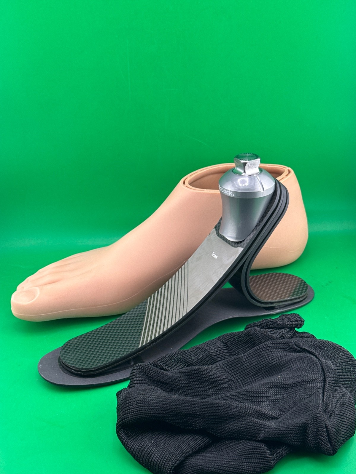 ottobock otto bock trias prosthetic foot. size 28. category 1. 1C30. Right