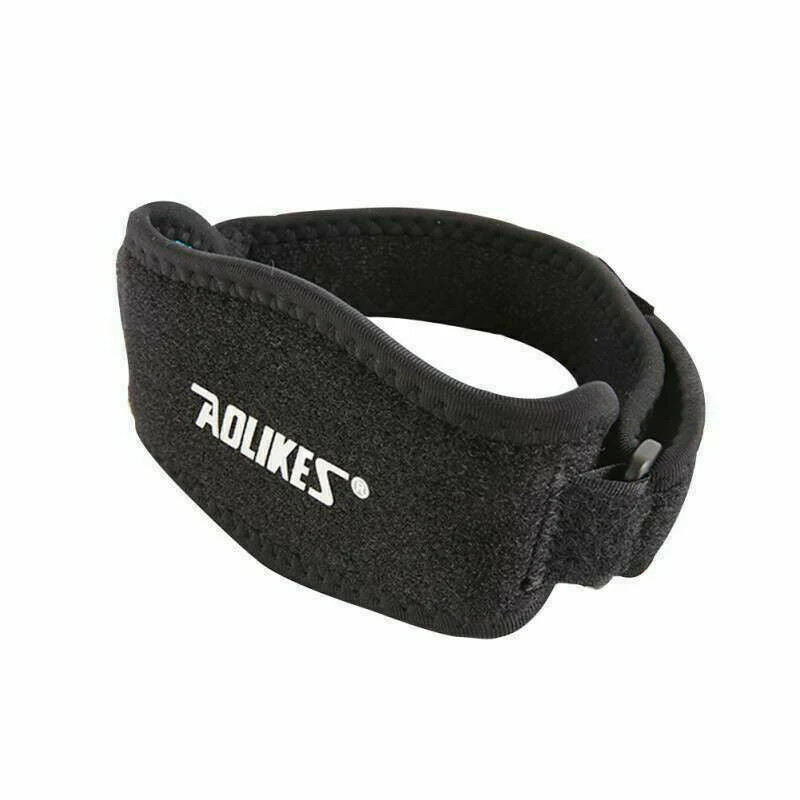 Adjustbale Elbow Support Pad, Adjustable 1PCS for Home Travel (Black)