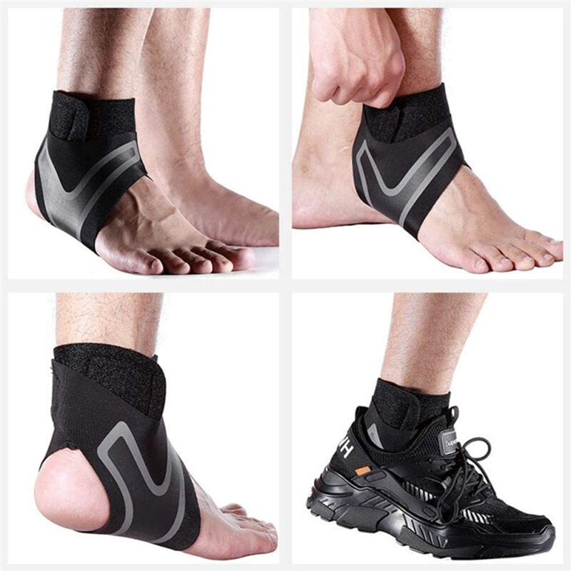Ankle Brace Compression Support Sleeve Plantar Fasciitis Foot Wrap Pain Relief