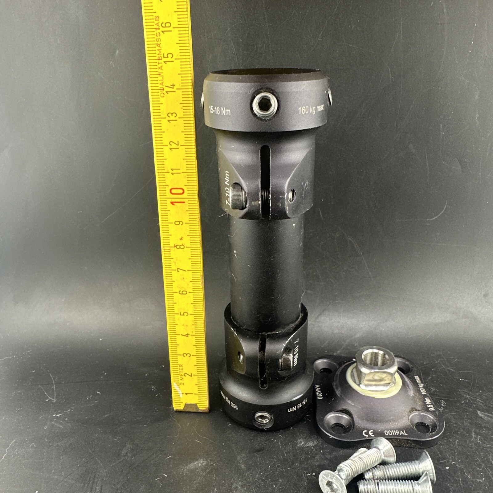 Trulife Prosthetic Parts Components Adapter Pylon Tube Clamps 4 Hole Male