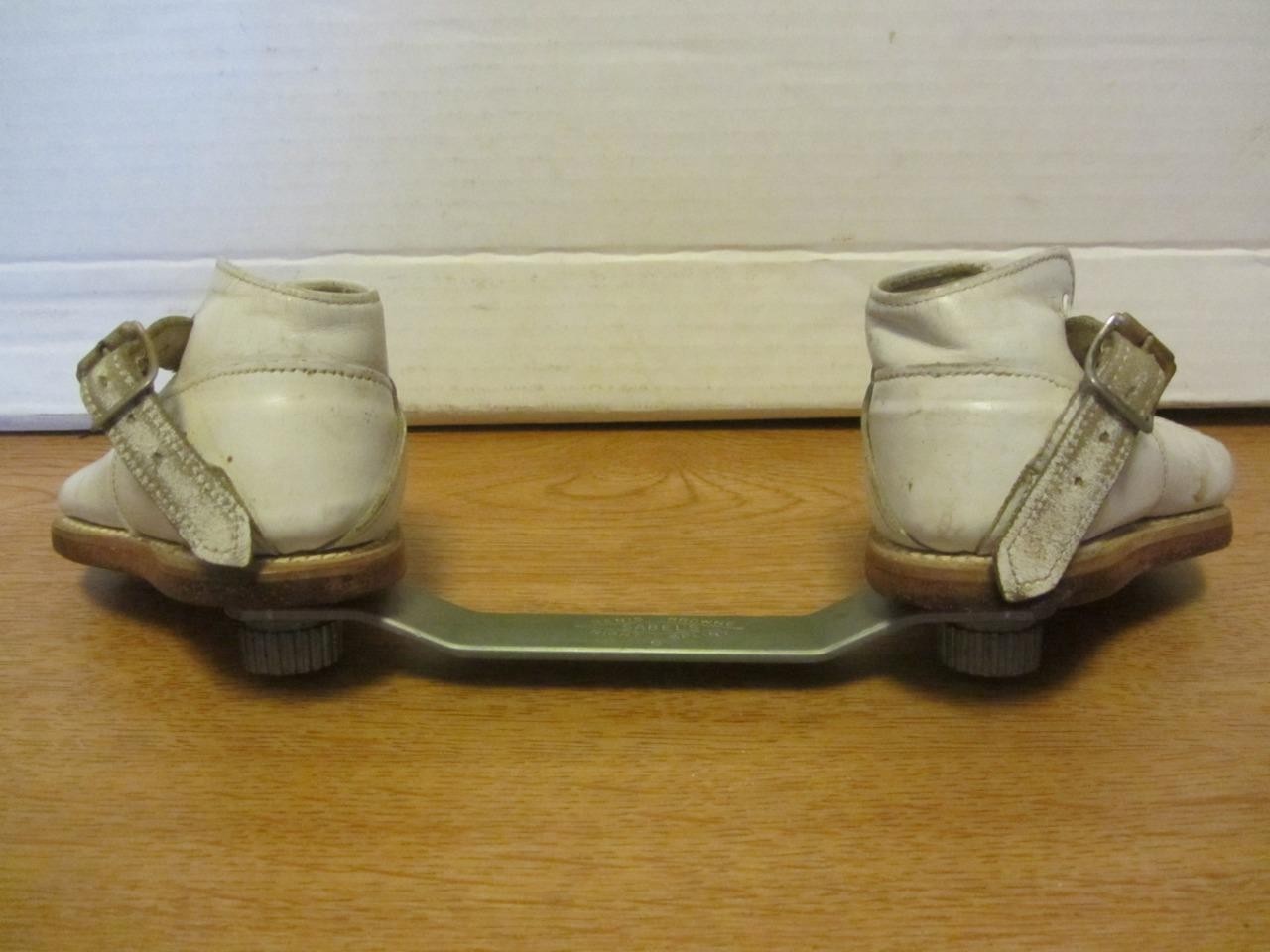Vintage Sabel’s Denis Browne Night Splint #6 orthopedic w Pre-Walker shoes