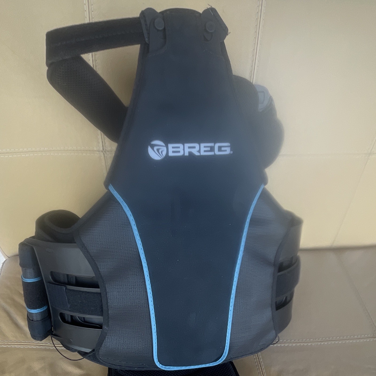 Breg Pinnacle TLSO 464 Lumbar Orthosis Back Brace MD Stabilization Adj Black