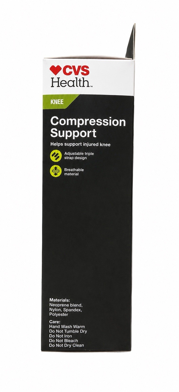 CVS Health Knee Compression Support XL/XXL Adjustable Brace Moderate Support