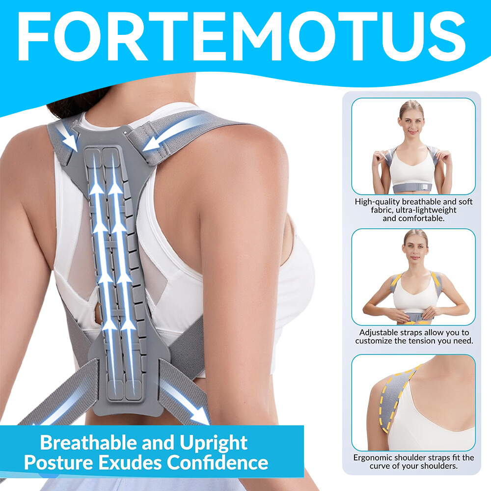 Back Posture Corrector Shoulder Straightener Brace Support Men Women