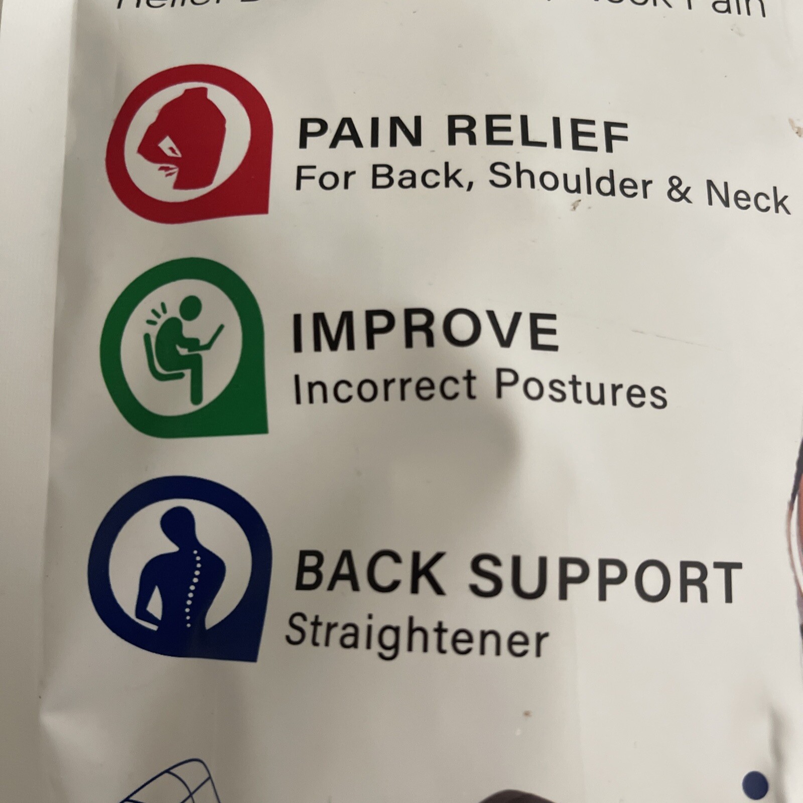 Caretras Posture Corrector For Women & Men Back & Shoulder Brace Size (M)