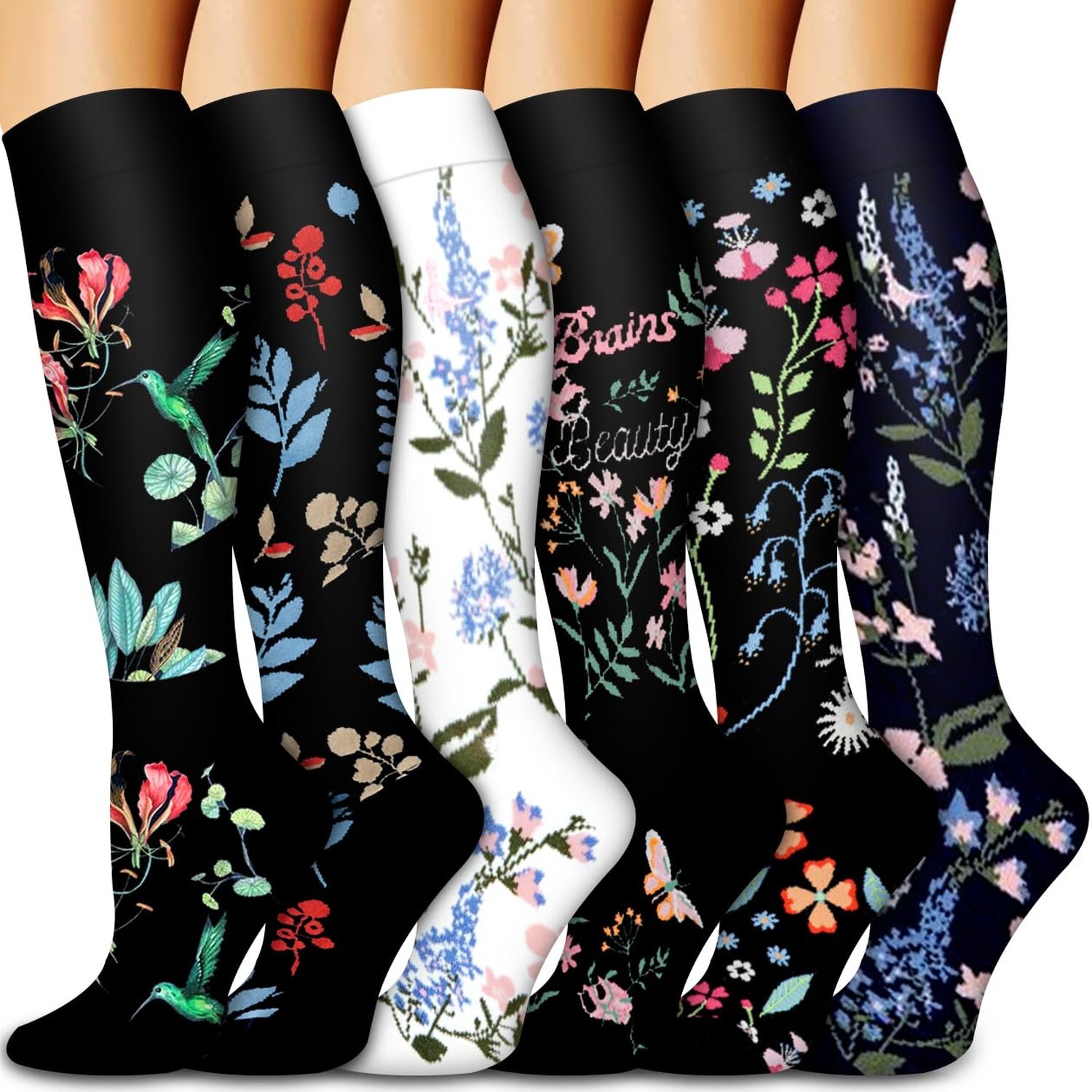 Bluemaple Copper Compression Socks For Women & Men Circulation – Best for Run…