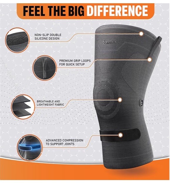Knee Brace Bareflex ELITE PAIR XXL UNISEX FREE GIFT