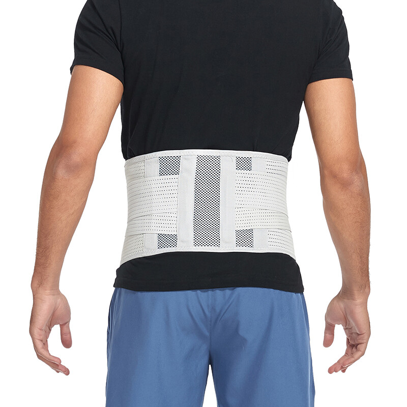 Adjustable Compression Lumbar Back Brace Sports Belt Waist Support Pain Relief