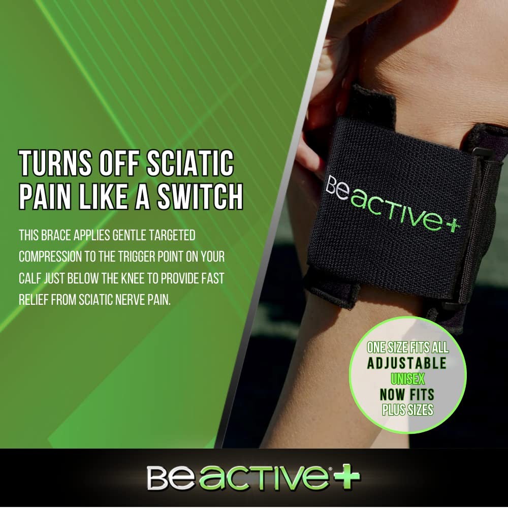 BEACTIVE Plus Acupressure System – Sciatica Pain Relief Brace For Sciatic Ner…