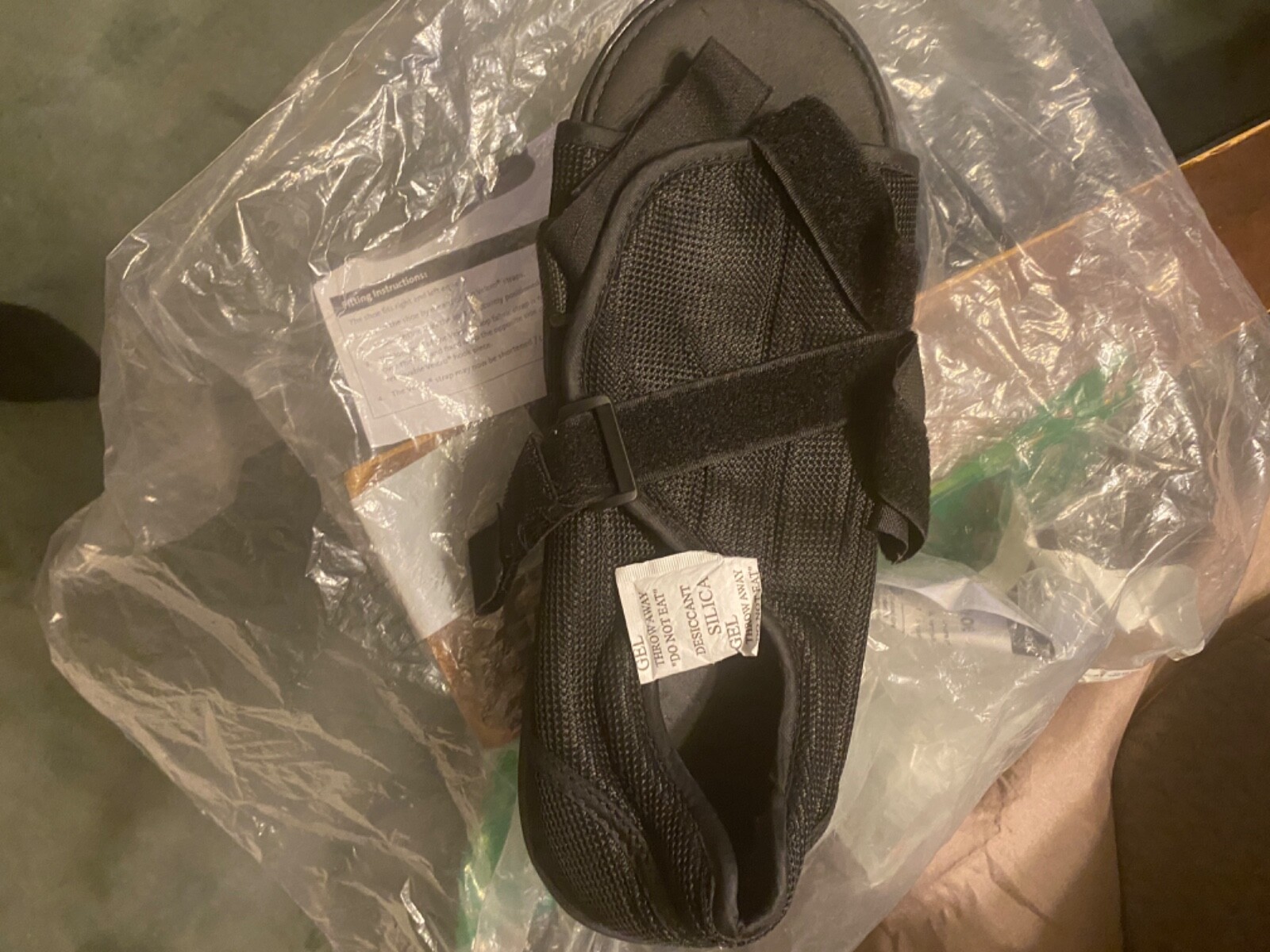 Alpha Medical Post Op Surgical Shoe w/ Semi-Rigid Sole