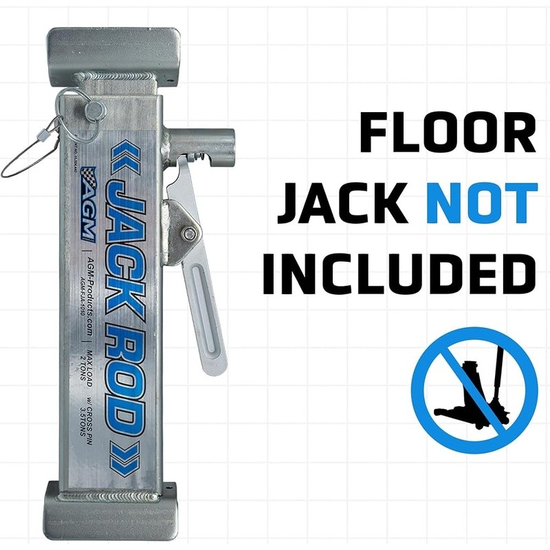 Lightweight Vehicle Stabilizer Adjustable Support Tire Changes Garage Use