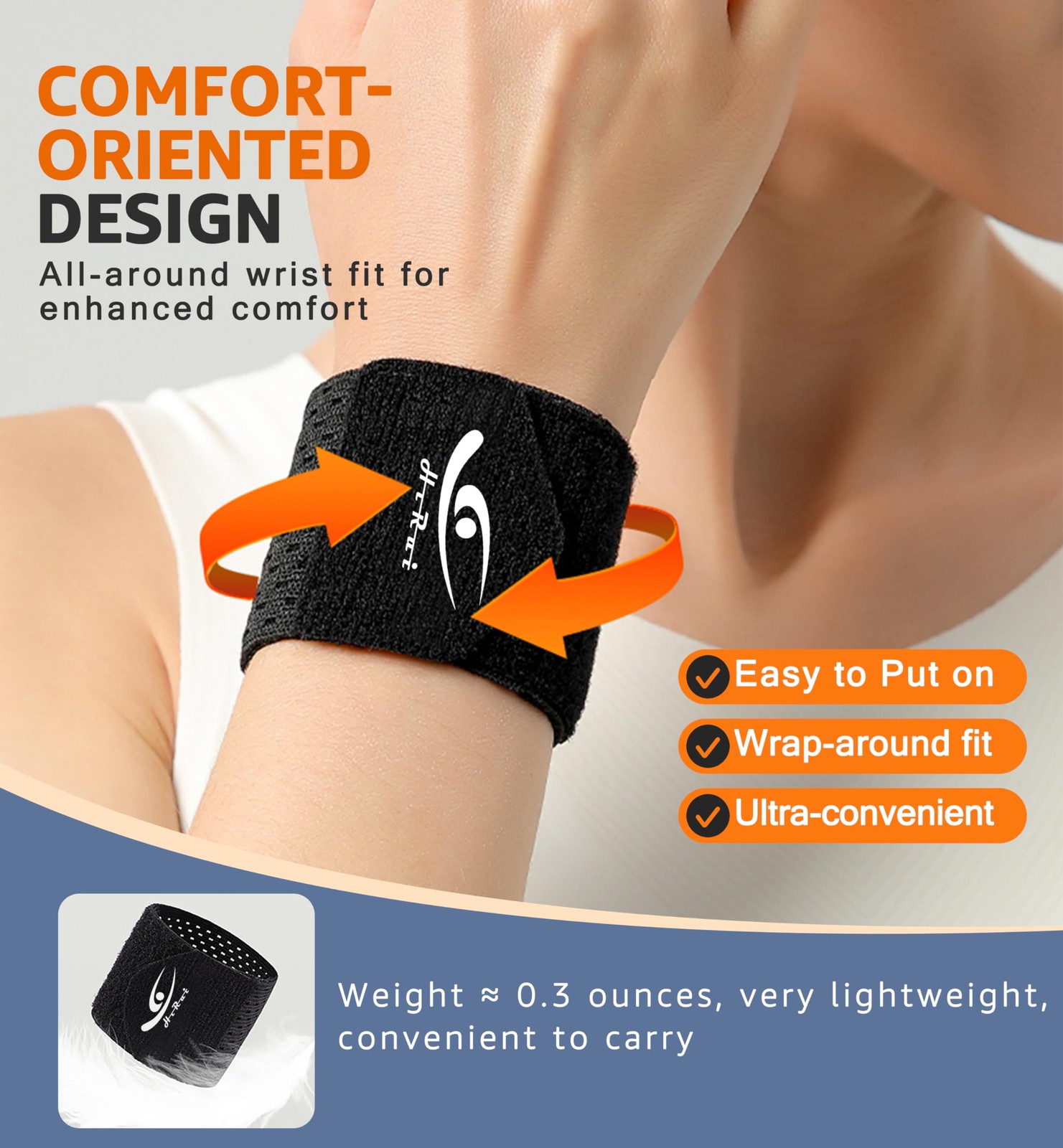 Wrist Compression Wraps, Wrist Brace Wrist Support for Sports, Mouse Hand, Mo…