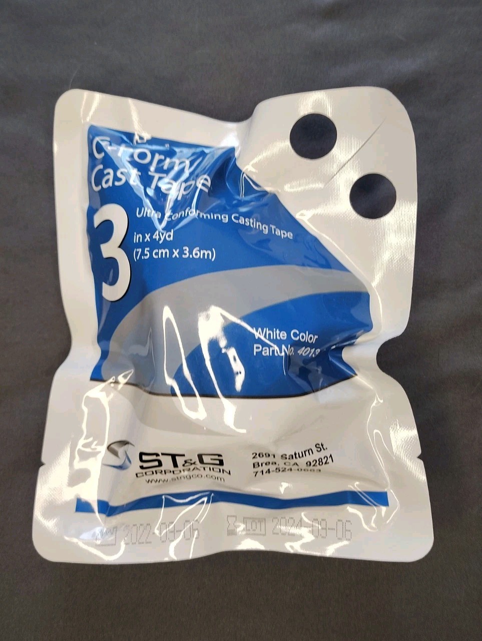 ST&G C-Form Casting Tape Part 4013-3; 3-inch Wide