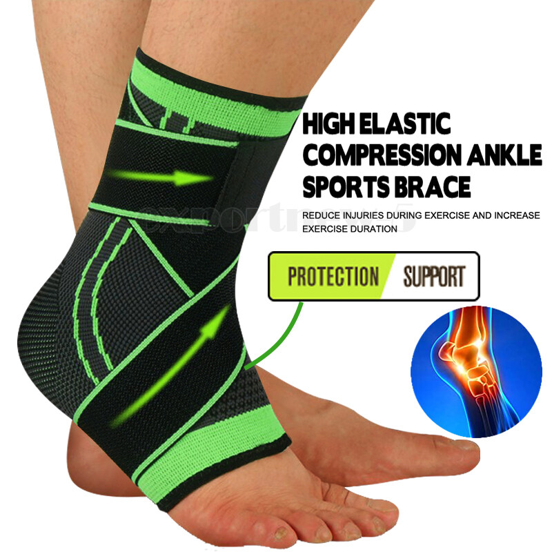 Ankle Support Compression Brace Achilles Tendon Strap Foot Sprains Injury Pain