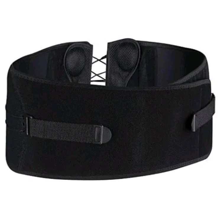 Futuro Adjustable Back Support Lumbar Black 46820 BNIB UNISEX 73-129cm Waist U