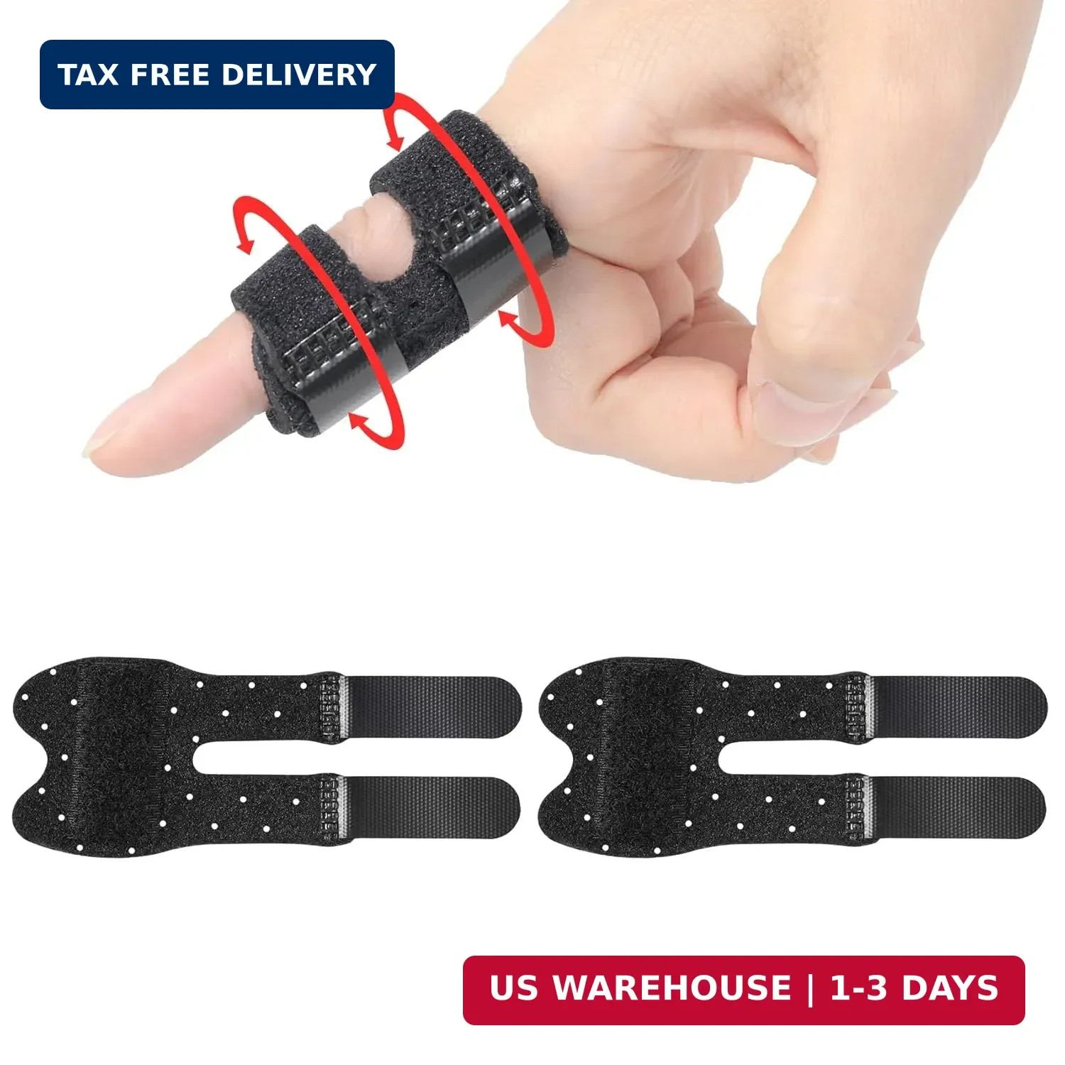 Trigger Thumb Splints, Finger Splint for Broken/Straightening/Arthritis, Breatha