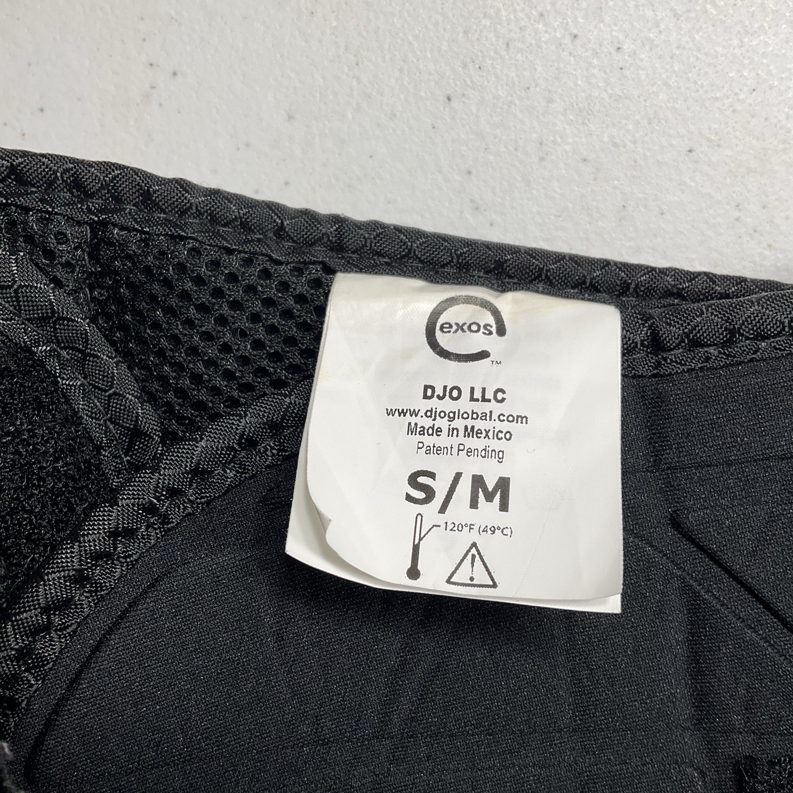 Exos FORM II 631 Lumbar Support Brace Back Pain Spine BOA Adjustable Size S/M