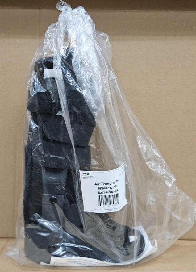 Darco Air Traveler Pneumatic Cam Lower Leg Walker Tall High X-Small AT0 W3.5-6