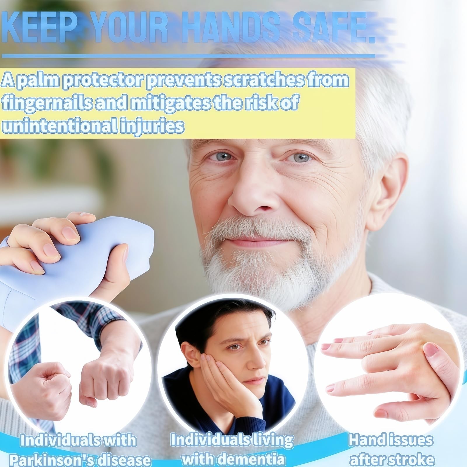 Finger Separators for Hands, Wrist Protector for Both Hand, Active Hands Grip…