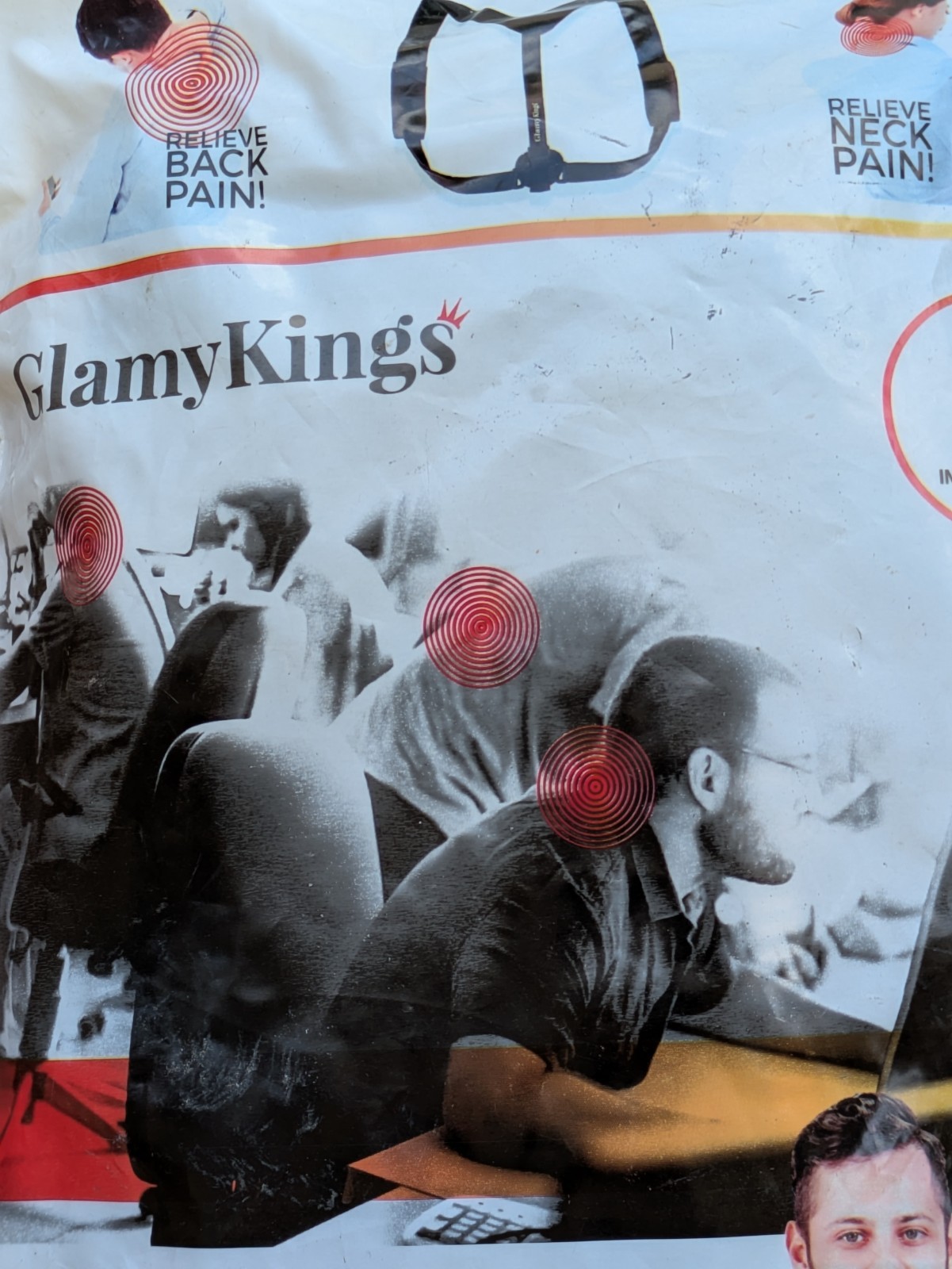 GlamyKings back posture corrector brace. 
