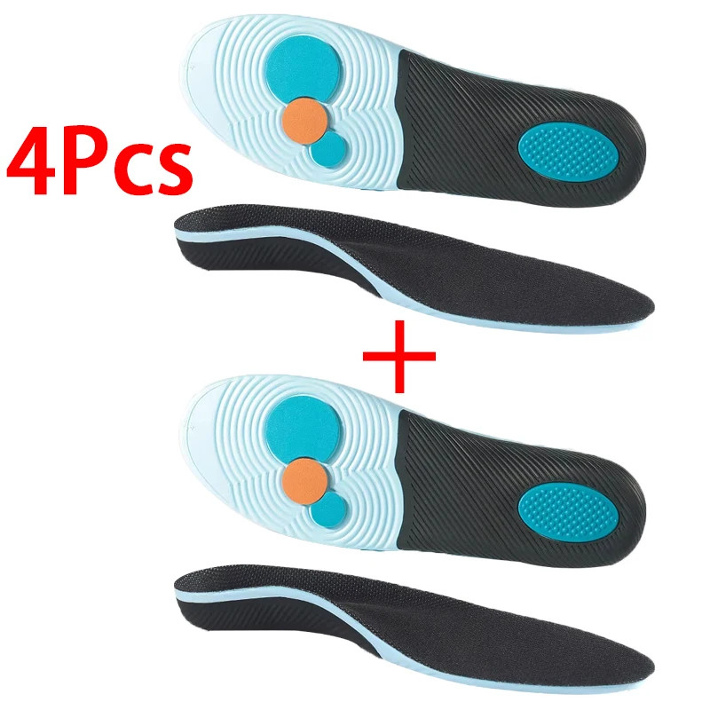 1 pair arch support Plantar fasciitis insoles Soft sole shock-absorbing sports s