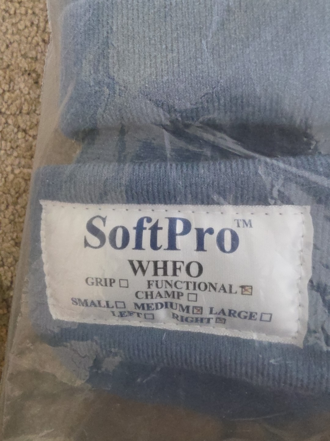 SoftPro Grip Hand Splint WHFO Medium Right With Finger Separator