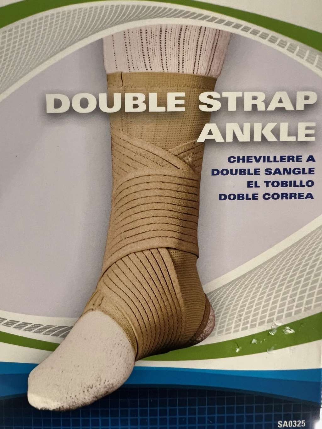Sport Aid Double Strap Ankle X-Large (10.25-11.25″ Ankle Circ.)