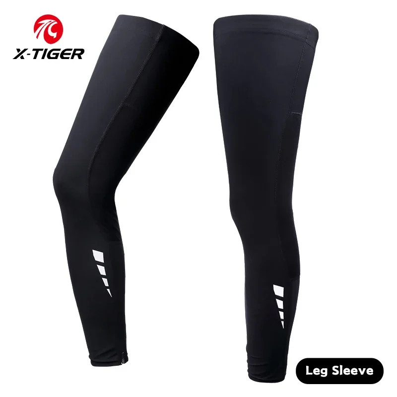 Cycling Leg Protection Sports Sun Anti-UV Bike Leg Sleeves Ice Fabric Bi