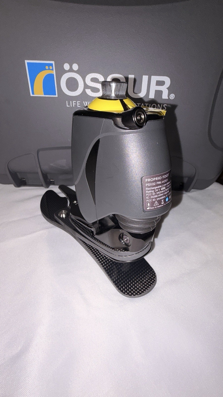 NEW 2026 Ossür Proprio prosthetic Left Foot w/Unity, PSXU1527L, Microprocessor
