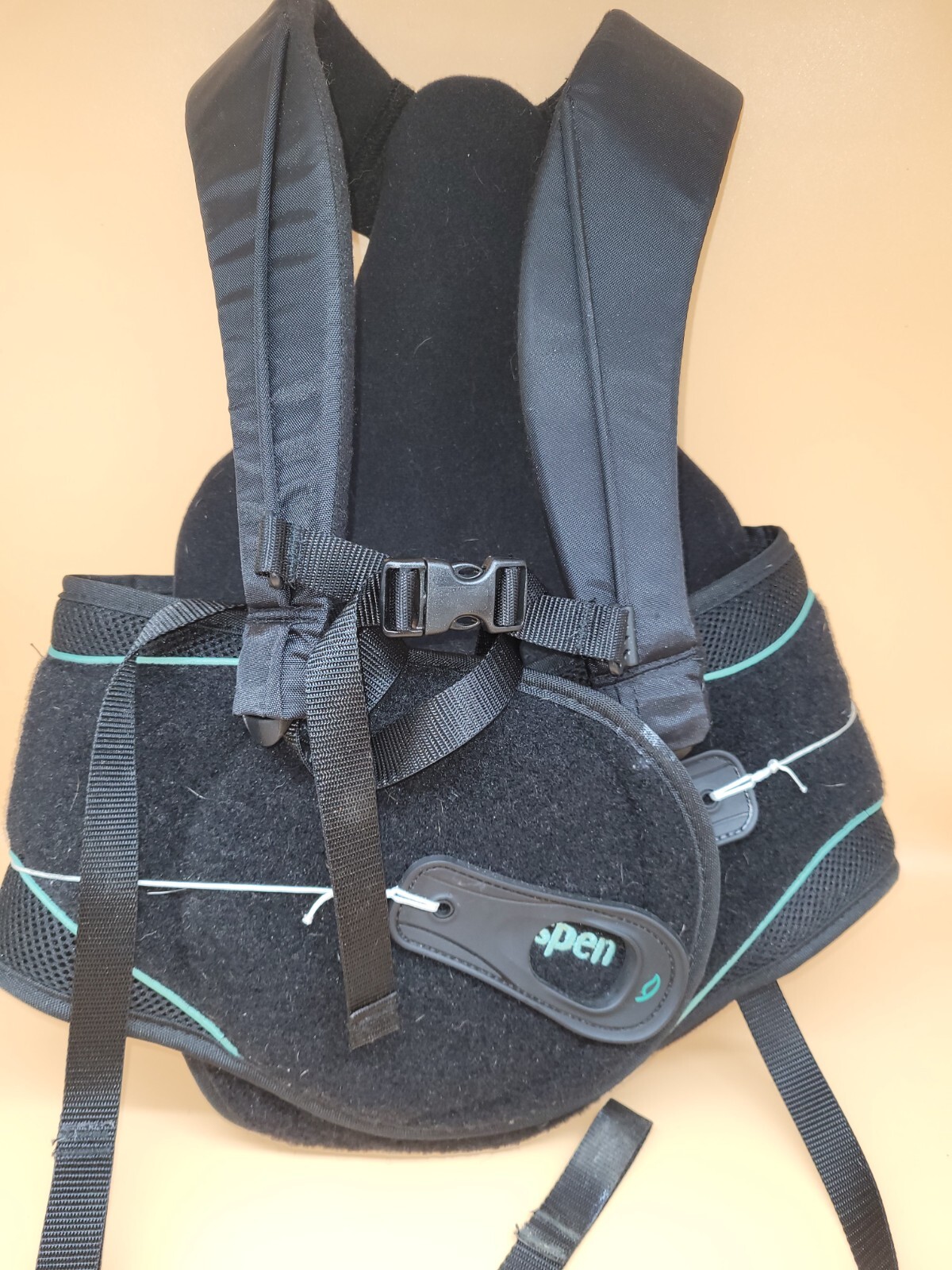 Summit 631 Lumber Support Back Brace Black Size Small by Aspen Medical