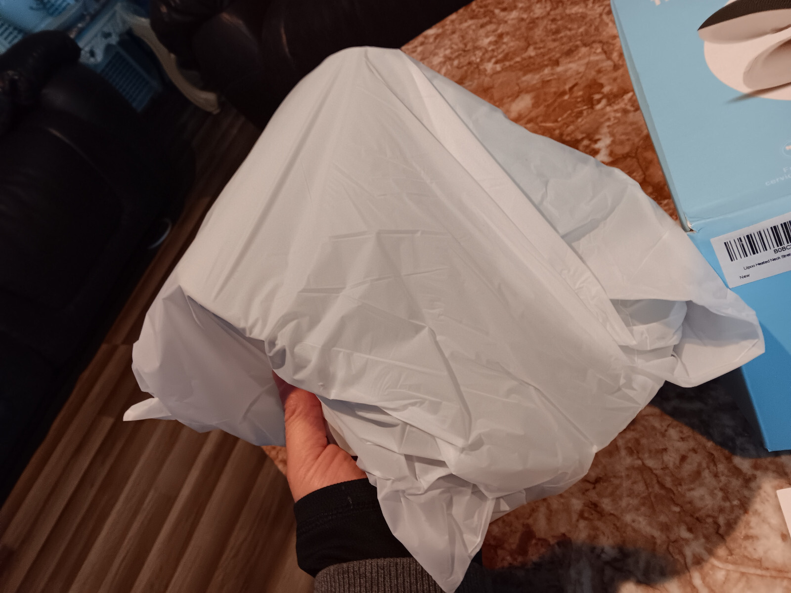 Heated Neck Traction Pillow Device new in the Box
