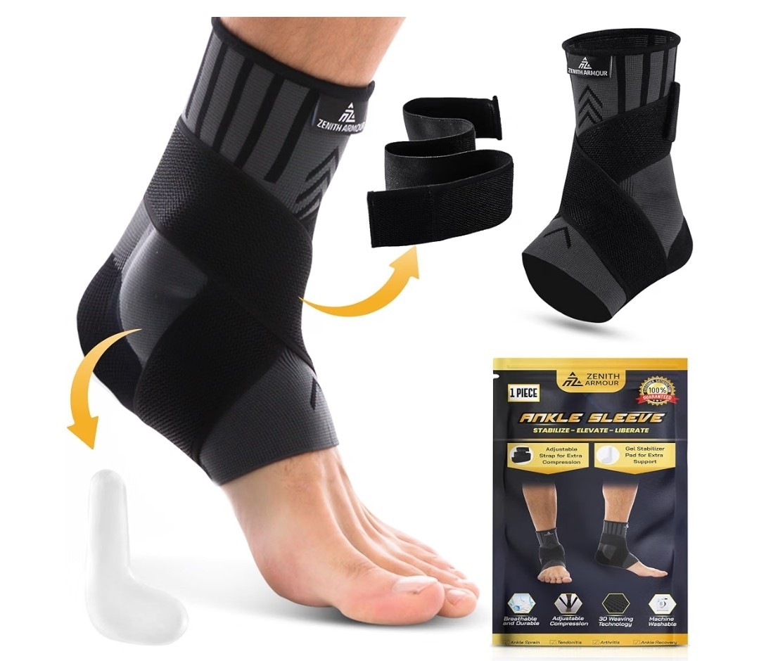 Zenith Armour Ankle Sleeve (M) New Stabilize Elevate Liberate