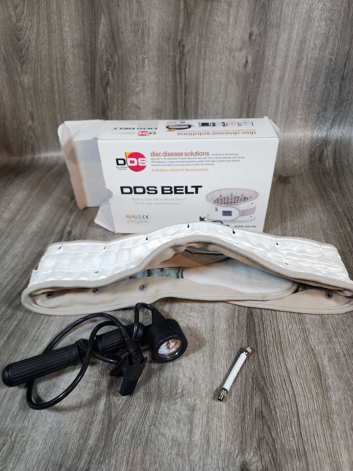 DDS 300 Back Pneumatic Lumbar Decompression Brace Belt size 2XL (39-41)