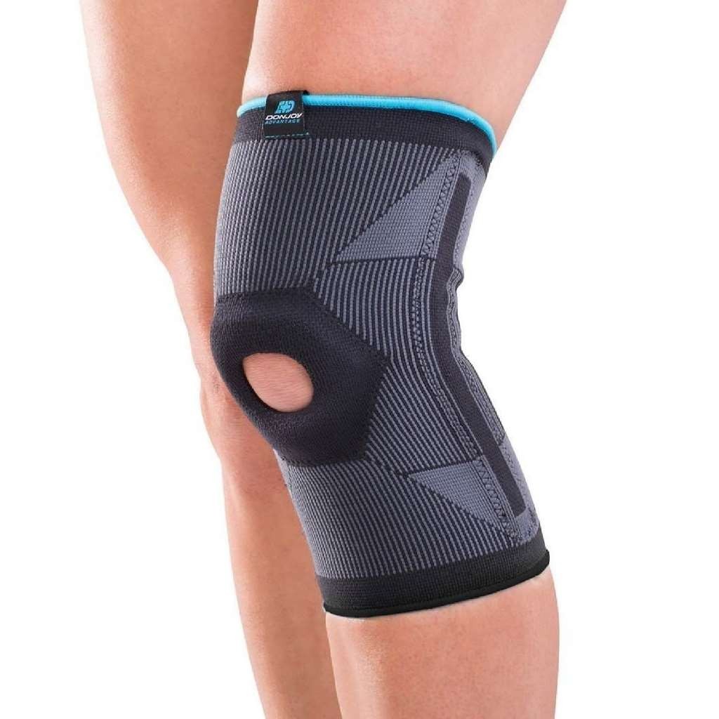 DonJoy Deluxe Elastic Knee Sleeve Large BEL-DA161KS02BLK-L