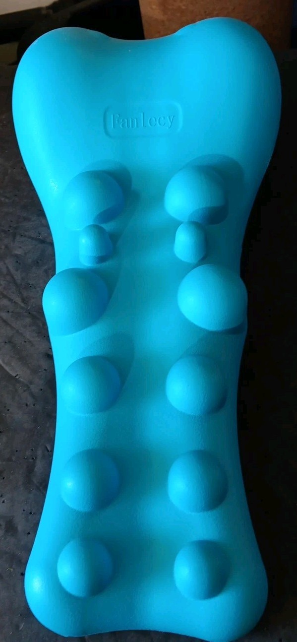 Fanlecy Neck, Shoulder Relaxer with Upper Back Massage Point Blue