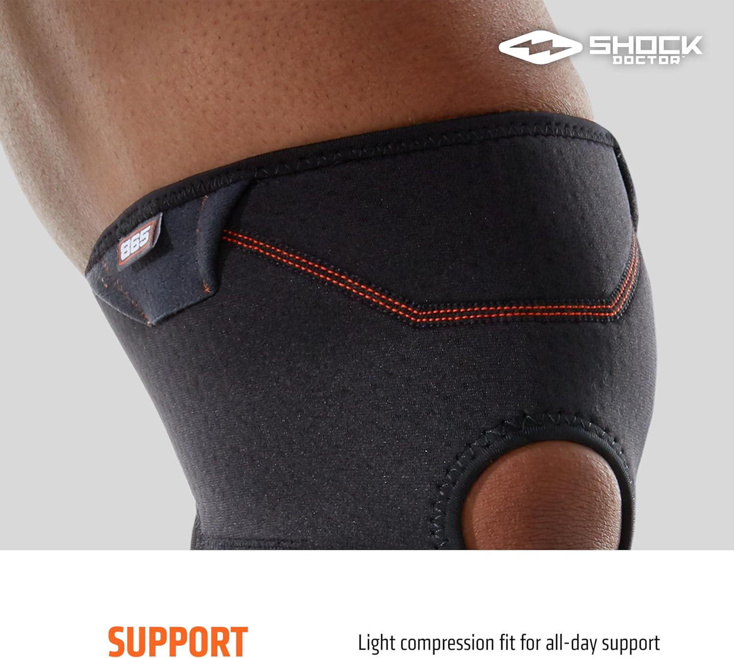 Knee Brace Compression Sleeve Support (1 Unit). Helps Pain / Healing from Arthri