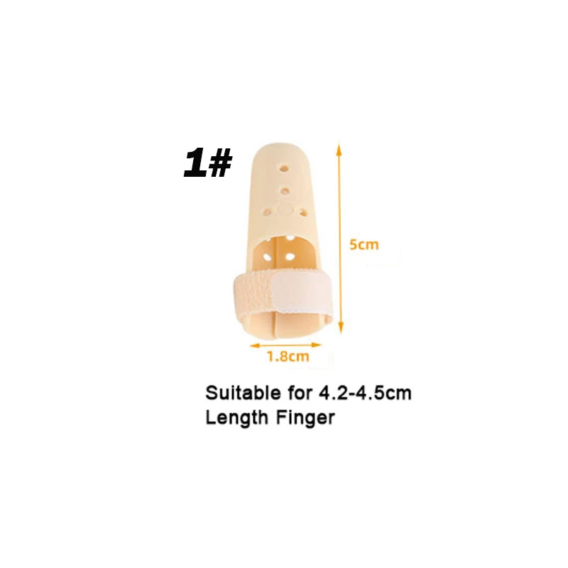 Mallet Finger Splint Orthotic Finger Straightening Protector for Sprained Finger