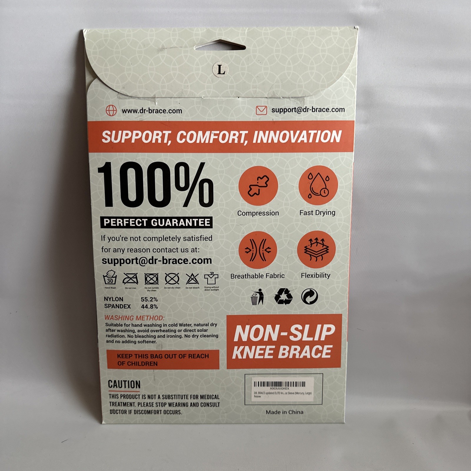 Dr Brace Game Changing Knee Brace Large Performance Level 3 Free Gift