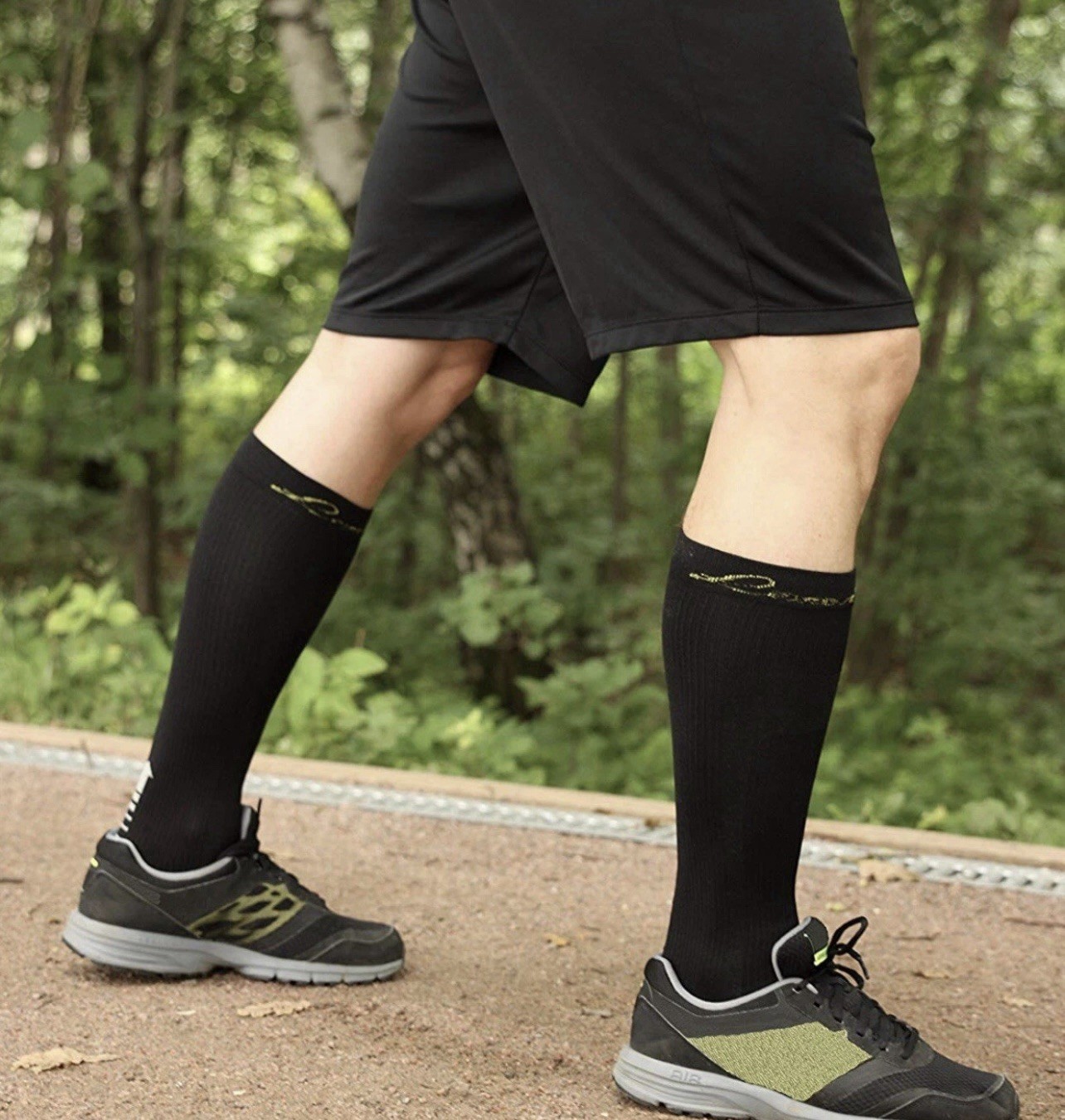 Unisex Sports & Maternity Compression Socks Running Shin Relief Circulation