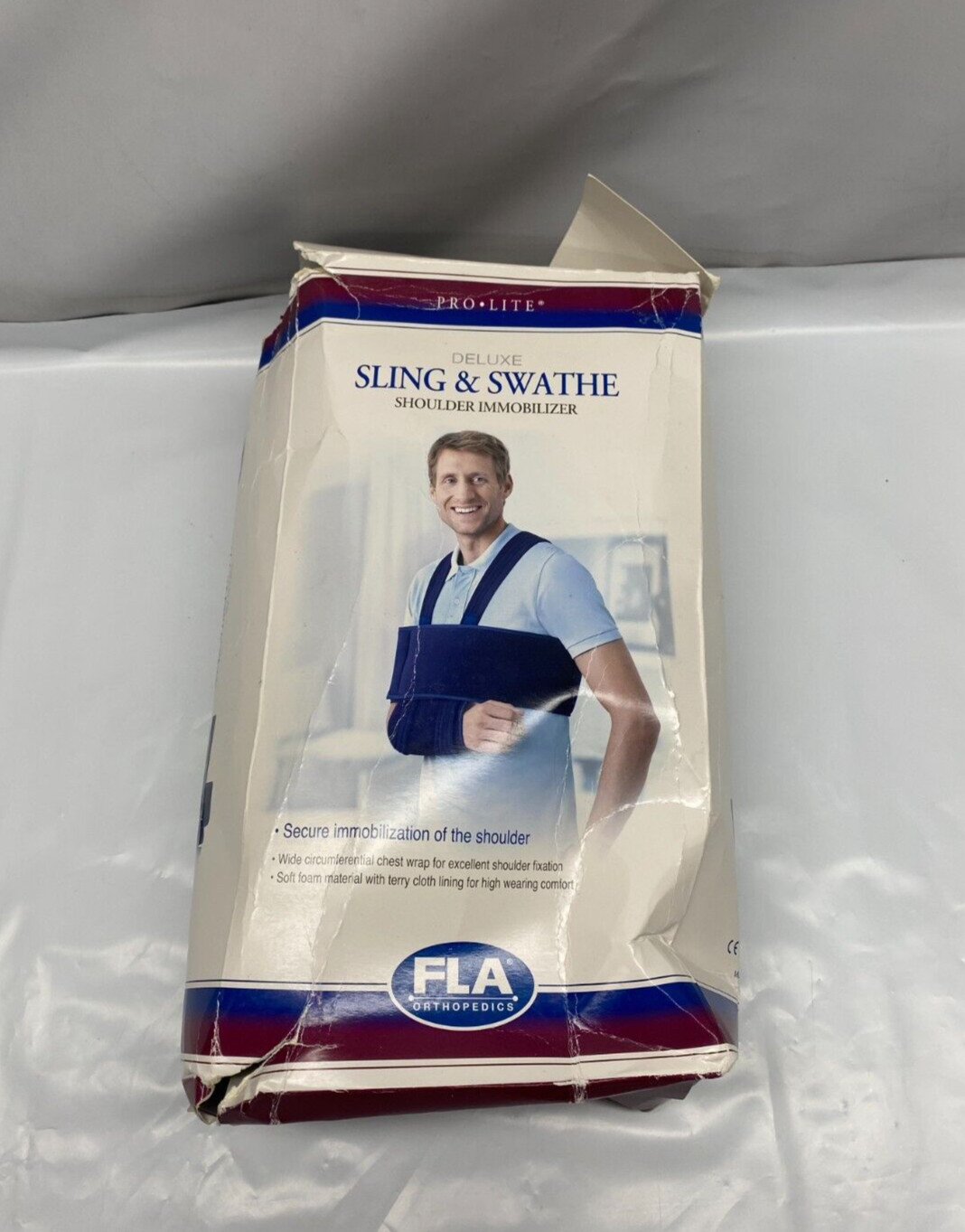 Pro Lite Deluxe Sling & Swathe Shoulder Immobilizer, Small – New w/ Box Damage